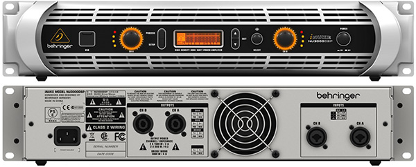 ベリンガー パワーアンプ iNUKE NU3000 - アンプ
