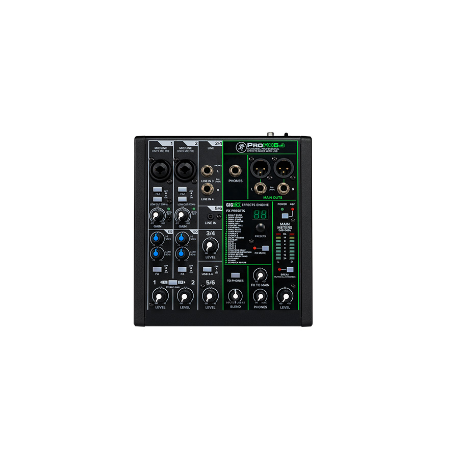 Mackie Profx V Professional Mixer With Fx Music Space