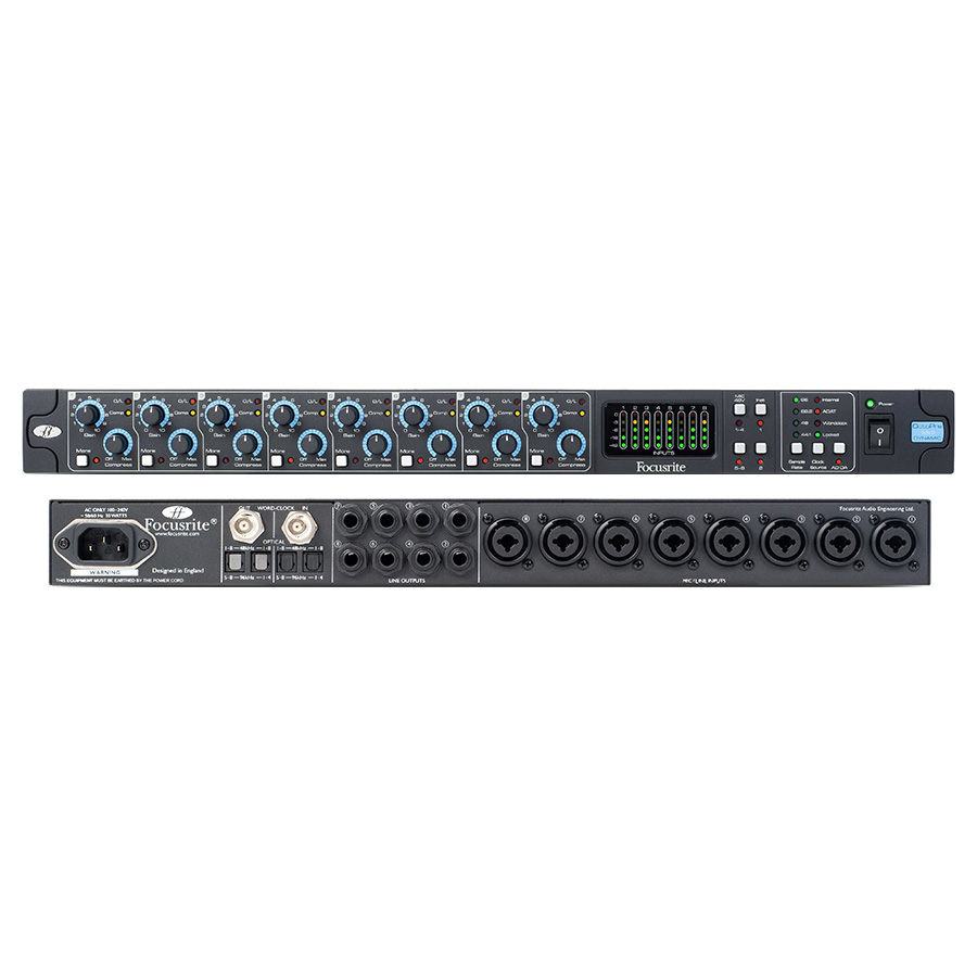 ปรีแอมป์ไมค์ Focusrite OctoPre MKII Dynamic Preamp/Interface