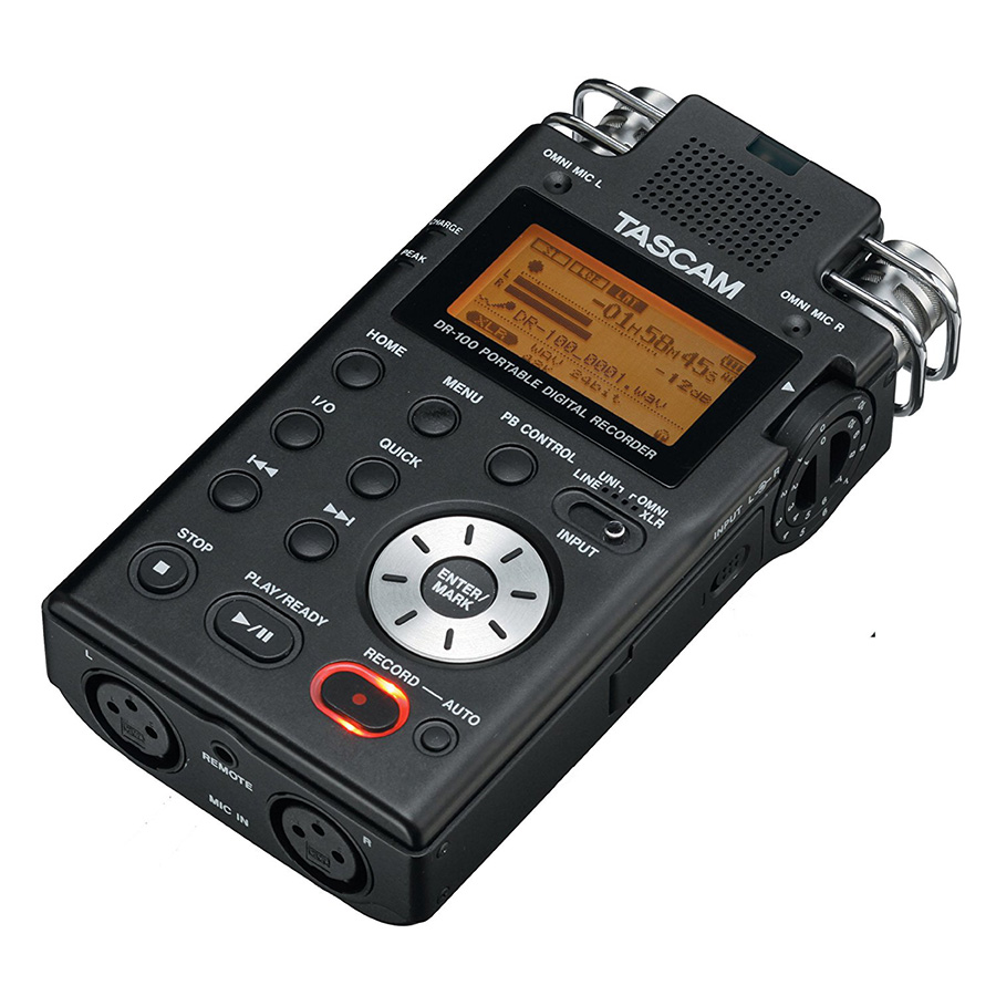 เครื่องบันทึกเสียง TASCAM DR100MKII Linear PCM Recorder Music Space