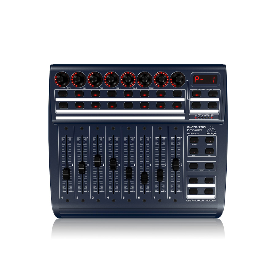 BEHRINGER B-CONTROL BCF2000 USB/MIDI Controller - Music