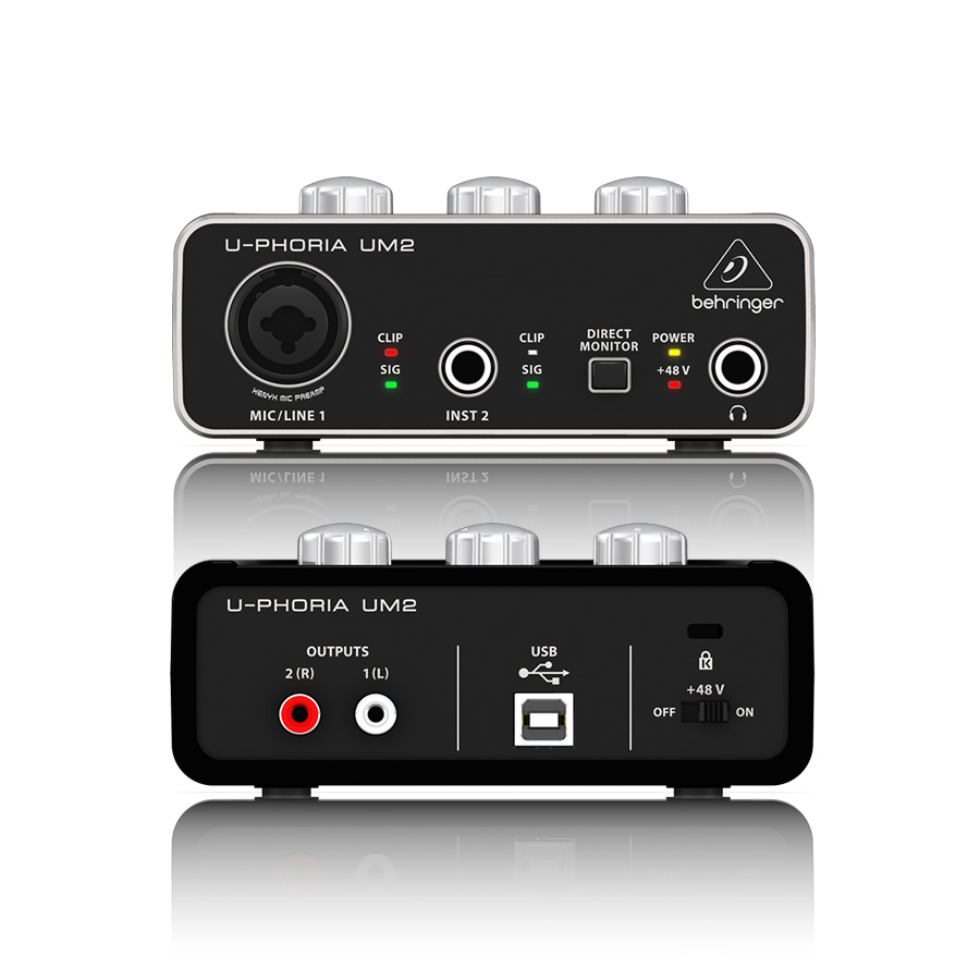 Карта behringer u phoria um2