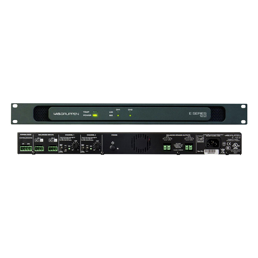 เพาเวอร์แอมป์ LAB GRUPPEN E12:2 Power Amplifier - Music