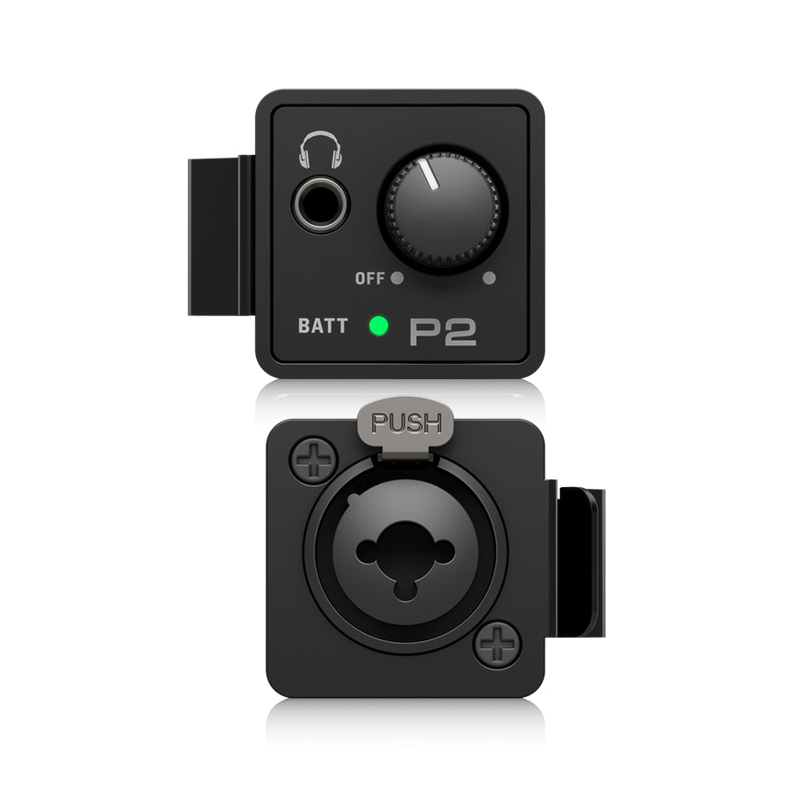 BEHRINGER P2 Ultra-Compact In-Ear Monitor Amplifier - Music Space ...