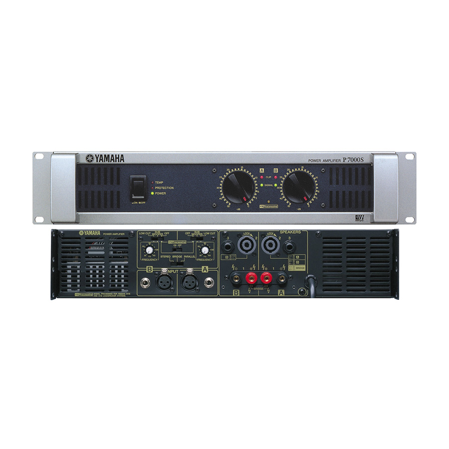            YAMAHA  P7000S  Power  Amplifier  Music Space 