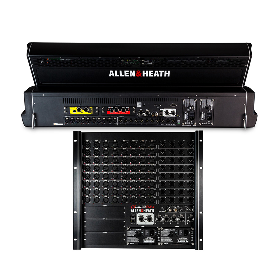 ชุดมิกเซอร์ดิจิตอล ALLEN & HEATH DLIVE S7000+DM64 Pack - Music Space ...