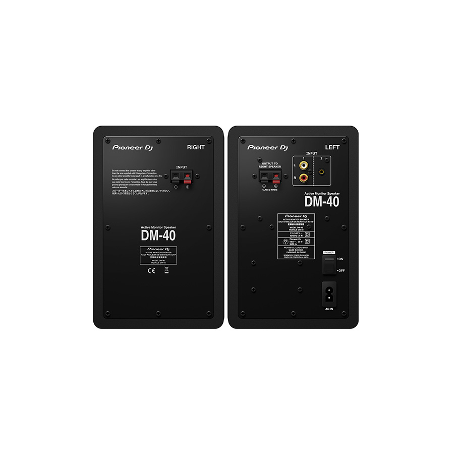 Pioneer DJ DM-40D-BT Sistema De Monitor De Escritorio Activo