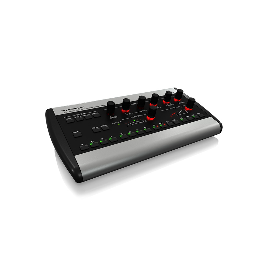 มิกเซอร์ BEHRINGER Powerplay P16M 16-Ch Digital Personal Mixer - Music