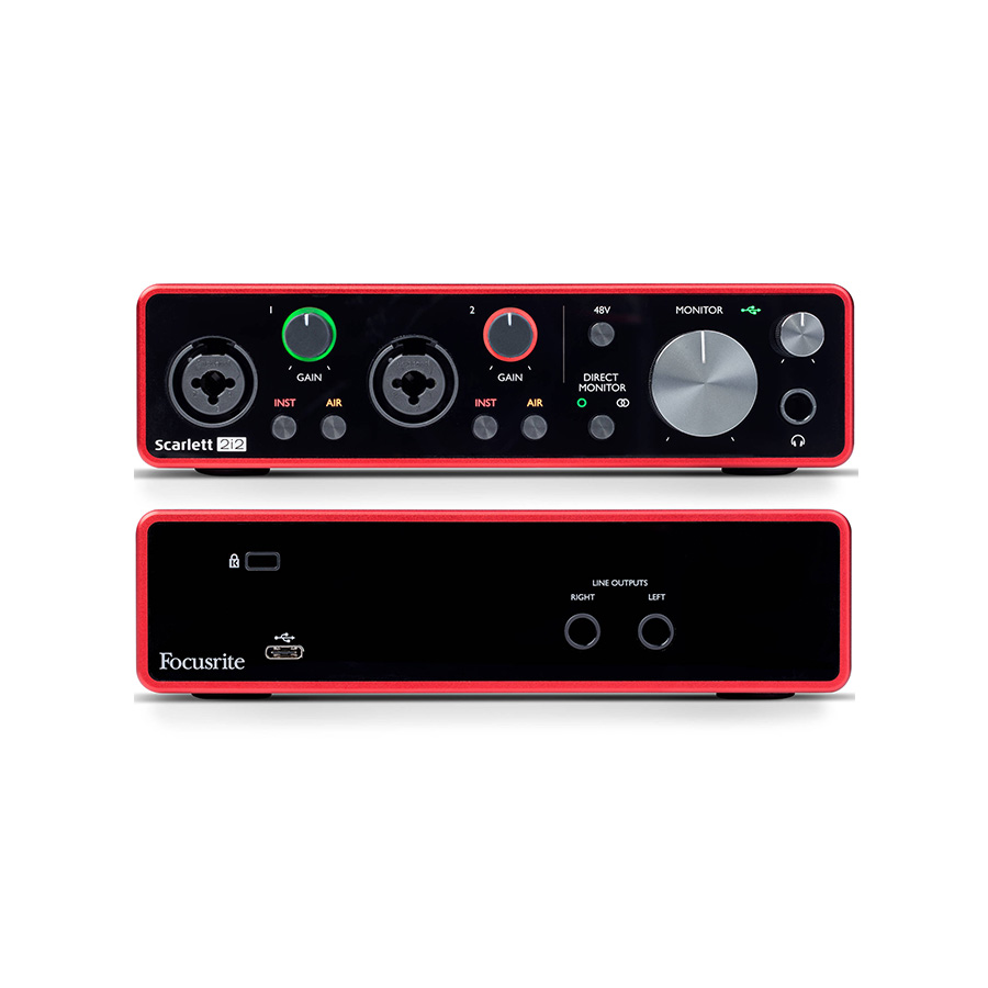 Звуковая карта focusrite scarlett 2i2