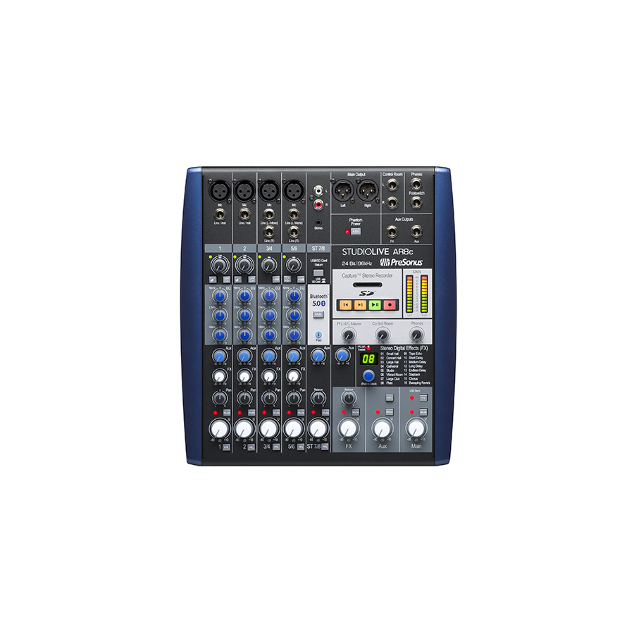 มิกเซอร์ PreSonus StudioLive AR8C USB Type-C Mixer - Music Space