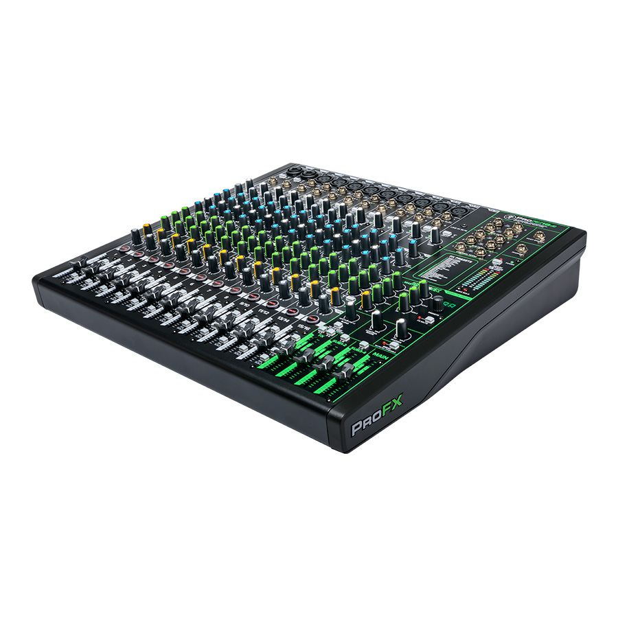 มิกเซอร์ MACKIE ProFX16v3 Professional Mixer with FX - Music Space