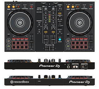 Pioneer DJ DDJ-400-N Gold Limited Color 2-Channel DJ Controller Portable
