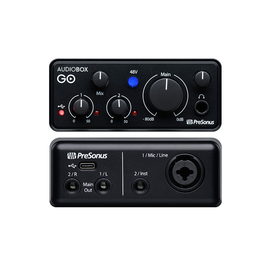 PreSonus AudioBox GO USB-C Audio Interface